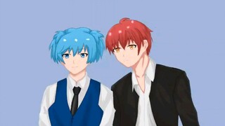 [TIMELAPSE]  Karma & Nagisa | Assassination Classroom