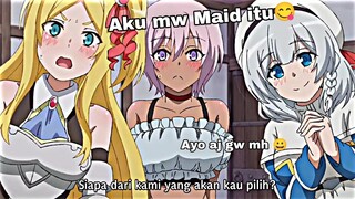 Ketika lu disuruh milih mw kiss ama siapa  || Jedag jedug anime