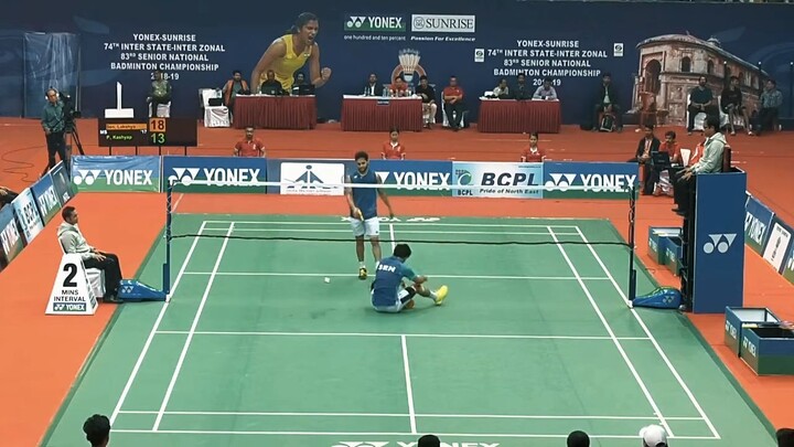 Lakshya Sen Vs Parupalli Kashyap Badminton Highlights
