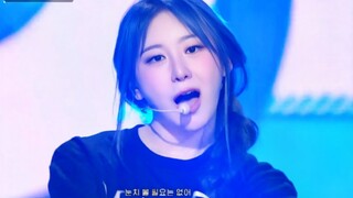 蓝色麻花辫太美！【李彩演】230930特别打歌LET'S DANCE新舞台！