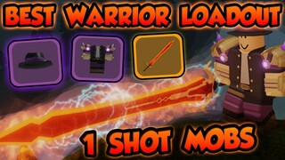 The Best LoadOut ( 1 Shot Mobs O_O)  Warrior Duneon quest Canals
