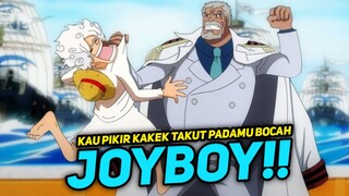 INI DIA REAKSI GARP KETIKA TAU CUCUNYA LUFFY ADALAH SEORANG YONKOU DAN SOSOK DEWA NIKA!!