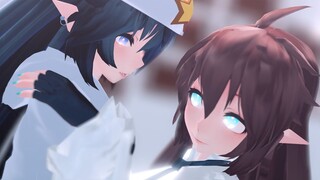 【凹凸世界/MMD】危险派对［雷安(双性转)］