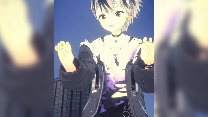 After attempting to grow to a gigantic size, he attacked the city. [Masaru Suzuki/NIJISANJI]