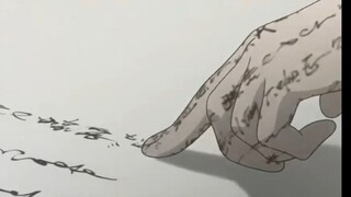 女孩写字重来不用笔，只因她出生身上就布满经文