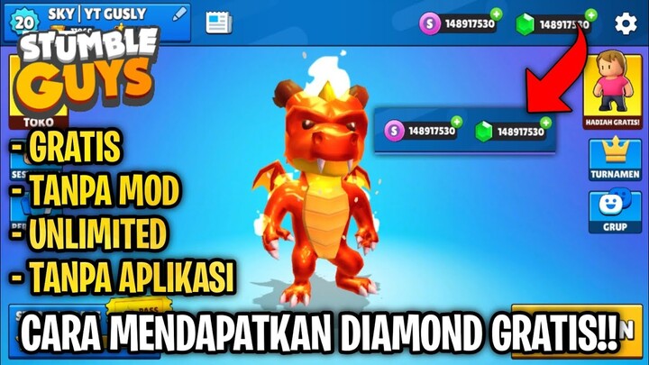 Terbaru!!!.Cara mendapatkan diamond gratis di Stumble Guys 100% berhasil