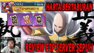 🔥🔥65JUTA BP FREE PLAYER GLOBAL SERVER [JALAN NINJA YANG SANGAT LURUS] - ONE PUNCH MAN The Strongest