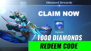 1000 DIAMONDS ML REDEEM CODE | MLBB Yi Sun-shin - Fleet Warden