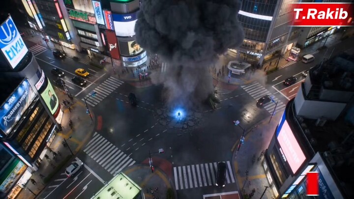 Giant Monster in Tokyo 😱 | AI Generated Cinematic Video