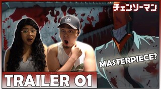 WE ARE SPEECHLESS | WHAT IS THIS? Chainsaw Man Trailer Reaction!