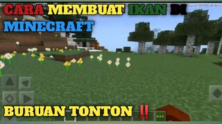 Cara membuat ikan di Minecraft