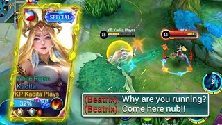 ONE SHOT KADITA vs ONE SHOT BEATRIX!! (WHO WIN?) | MLBB