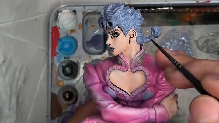 Spray + Pen Painting——Giorno's Wonderful Color Matching