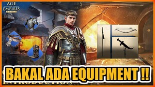 NEXT UPDATE EQUIPMENT AGE OF EMPIRES MOBILE !!