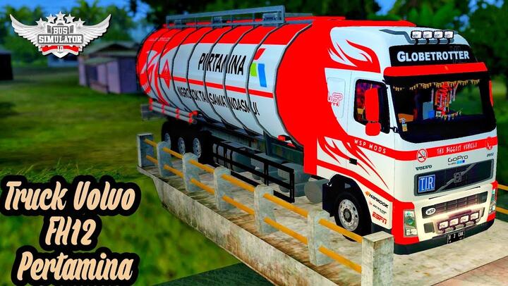 MOD Truck Volvo FH12 Pertamina | Bus Simulator Indonesia | Bussid Mods | Bussid Truck Mod