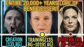 Entire 20,000+ Years Lore of Bene Gesserit - Explored - Dune Prophecy - Secrets of the Sisterhood