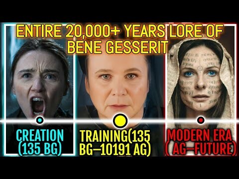 Entire 20,000+ Years Lore of Bene Gesserit - Explored - Dune Prophecy - Secrets of the Sisterhood