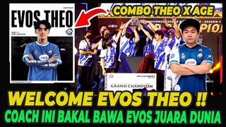 WELCOME EVOS THEO?! COACH ini bakal bawa EVOS JUARA DUNIA LAGI,atau cuma RUMOR lagi??