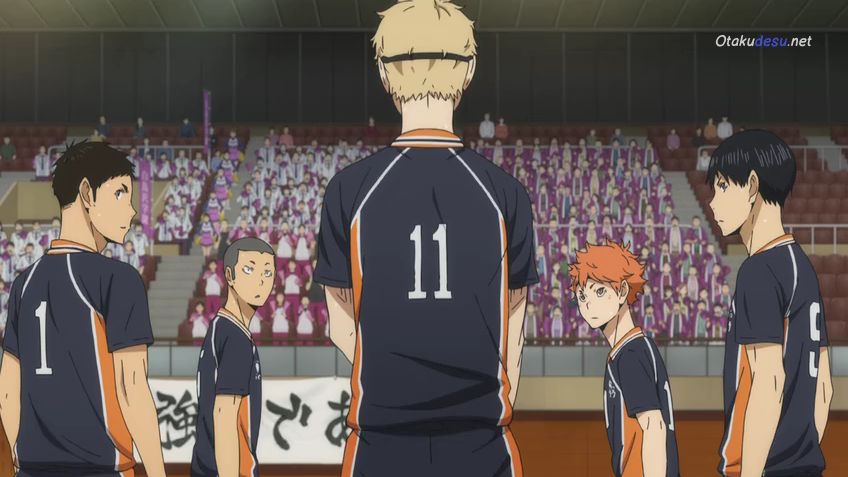 Haikyuu 3° Temporada, Episódio 04, Recorte, Música Young gril A. #hai