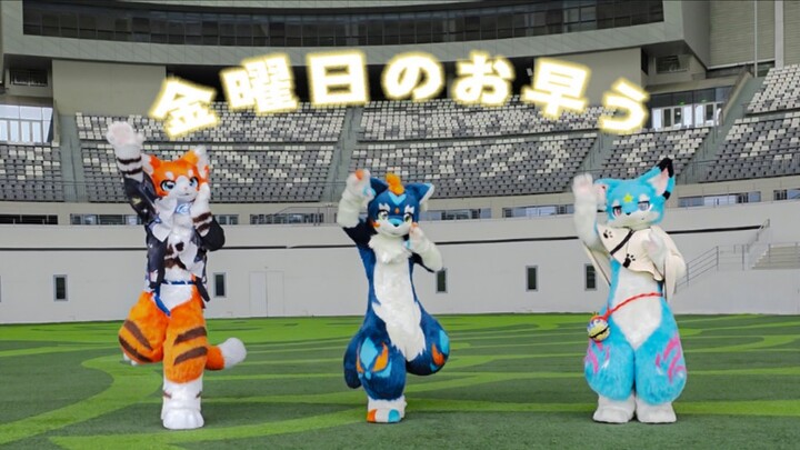 Friday's Hair Dance ~ Yujun & Rion & Ruishu