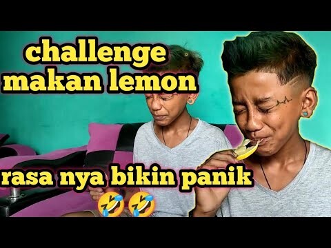 UCIL MAKAN LEMON MUKAK NYA SAMPI PANIK.