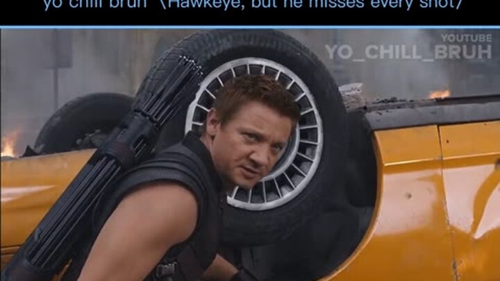 จะเป็นยังไงนะ ถ้าใน "อเวนเจอร์ส 1" เฮลออว์คยิงธนูทุกดอกพลาดเป้า