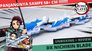 Review Demon Slayer DX Nichirin Blade Kamado Tanjirou Indonesia