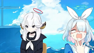 【碧蓝档案】给普拉娜剪各种造型（作者：X@CryingEmojiman）