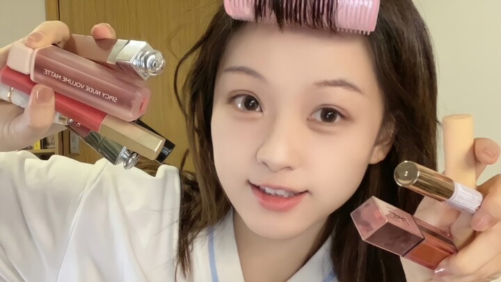 Going to the library during the holidays! 10 fake natural lipsticks ~ natural yyds