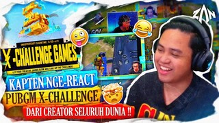Kapten nge-react PUBGM X-Challenge dari Creator di Sseluruh Dunia!
