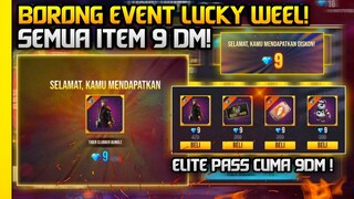 ELITE PASS CUMAN 9 DIAMOND! BORONG EVENT TIGER CLUBBER DAN BUNDLE NYA | GARENA FREE FIRE INDONESIA
