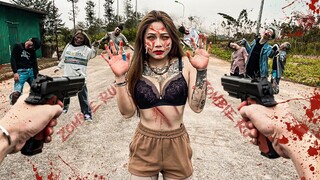 Zombie Park POV - Perverted zombies: 좀비 대재앙에서 살아남는 방법 - 각성( The Walking Dead - Zombieland )