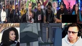CODE GEASS EPISODE 12 REACTION MASHUP!!