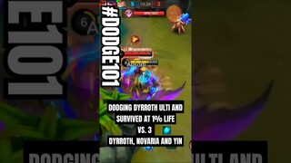 DODGE 101 #ml #mobilelegends #mlbb #fredrinn #fredrinnmlbb #fredrinngameplay #shorts #viral #mlb