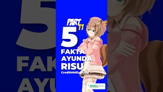 5 Fakta Menarik VTuber Ayunda Risu Part 11 #AyundaRisu #VTuber #Hololive #HololiveIndonesia #HoloID