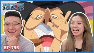 CAPONE "GANG" BEGE IS A PAPA?! PLOT TWIST! | One Piece Episode 795 Couples Reaction & Discussion