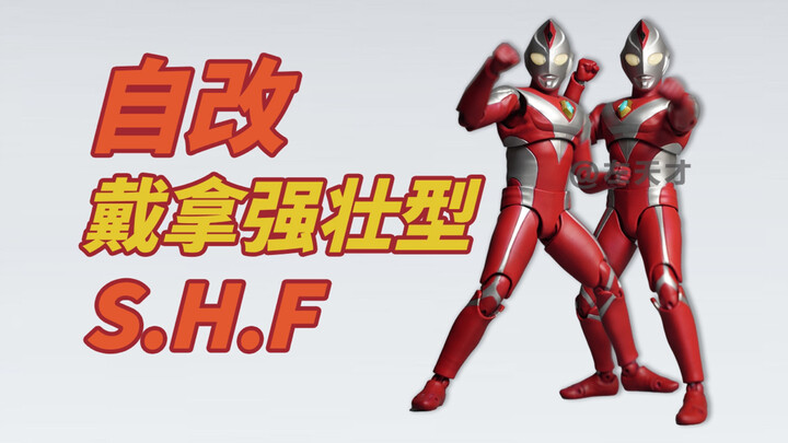【自改】S.H.Figuarts戴拿奥特曼（强壮型）
