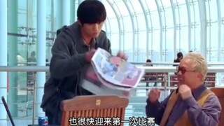 小伙无意中扔垃圾，却让教练发现了他的篮球天赋，竟真是人才