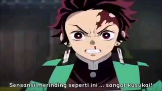 KIMETSU NO YAIBA sub indo episode11  ... speeddraw tanjiro