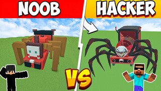 Minecraft NOOB vs PRO: But I Cheated Choo Choo Charles Build Battle