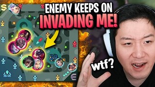 Enemy IQ 300? They are invading hard to Gosu General's Granger | Mobile Legends