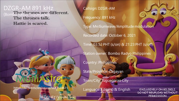 DZGR-AM Bombo Radyo Tuguegarao 891 kHz - Sign-off (October 6, 2021)