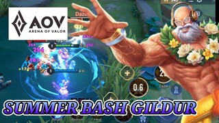 AoV : Gildur Gameplay | Summer Bash Skin - ARENA OF VALOR GAMEPLAY