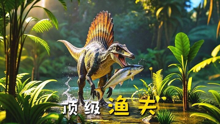 Spinosaurus wasn’t a land predator—it was the largest carnivorous dinosaur and also a top-tier fishe