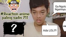 REACTION ANIME TER SADIS ?!! 😱😰🔪🩸☠️