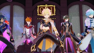 [Genshin Impact MMD] Apakah semua boy group memikat dengan kecantikan? PRIA