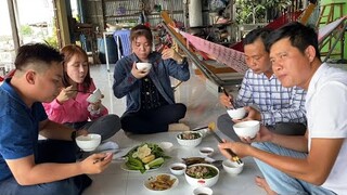 Đãi bạn thân Khương Dừa món ăn dân dã Miền Tây canh cua đồng khi bạn ở bển mới về