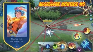 ONE OF THE MOST AGGRESSIVE FANNY MONTAGE YOU WILL SEE IN MOBILE LEGENDS!! | Fanny Montage #5 | MLBB