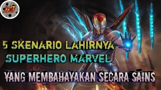 5 Skenario Lahirnya Superhero Marvel yang Membahayakan Secara Sains