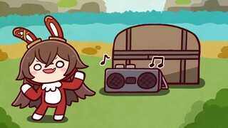 Proyek Dampak Genshin: Anime Amber Bunny Dancin